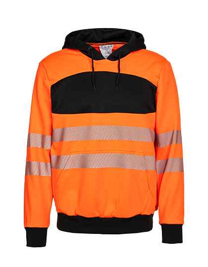 EOS Hi-Vis Workwear Hoody With Printing Area - KX1002