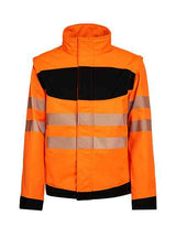 EOS Hi-Vis Workwear Softshell Jacket With Printing Area - KX1003