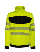 EOS Hi-Vis Workwear Softshell Jacket With Printing Area - KX1003