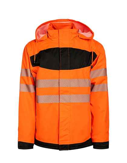 EOS Hi-Vis Workwear Parka With Printing Area - KX1004