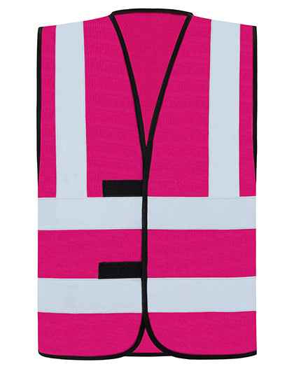 Hi-Vis Safety Vest With 4 Reflective Stripes Hannover - KX140