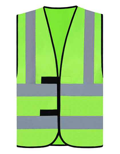 Hi-Vis Safety Vest With 4 Reflective Stripes Hannover - KX140
