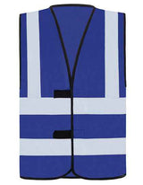 Hi-Vis Safety Vest With 4 Reflective Stripes Hannover - KX140