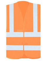 Hi-Vis Safety Vest With 4 Reflective Stripes Hannover - KX140