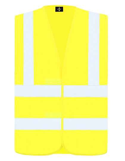 Hi-Vis Safety Vest With 4 Reflective Stripes Hannover - KX140