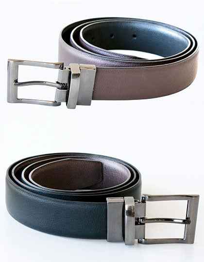 Elegant Two-Color Reversible Belt Schaffhausen - KX152