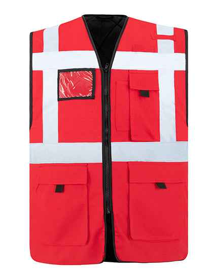 Padded Comfort Executive Safety Vest Wismar CO² Neutral - KX165