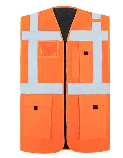 Padded Comfort Executive Safety Vest Wismar CO² Neutral - KX165