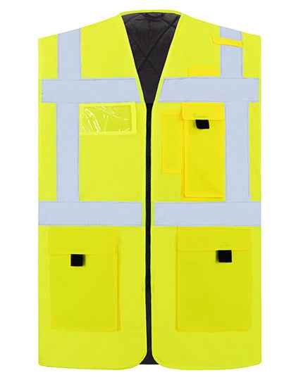 Padded Comfort Executive Safety Vest Wismar CO² Neutral - KX165