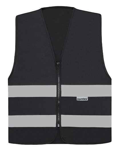 Hi-Vis Safety Vest Cologne With Front Zipper - KX217