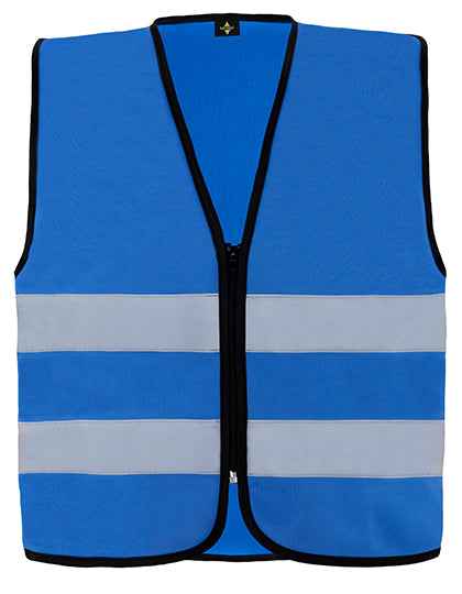 Hi-Vis Safety Vest Cologne With Front Zipper - KX217