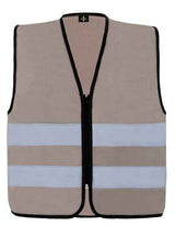 Hi-Vis Safety Vest Cologne With Front Zipper - KX217