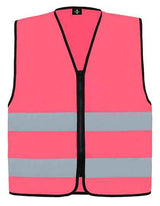 Hi-Vis Safety Vest Cologne With Front Zipper - KX217