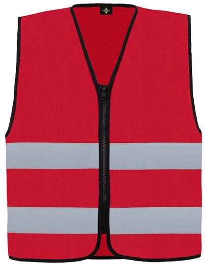Hi-Vis Safety Vest Cologne With Front Zipper - KX217