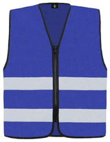 Hi-Vis Safety Vest Cologne With Front Zipper - KX217