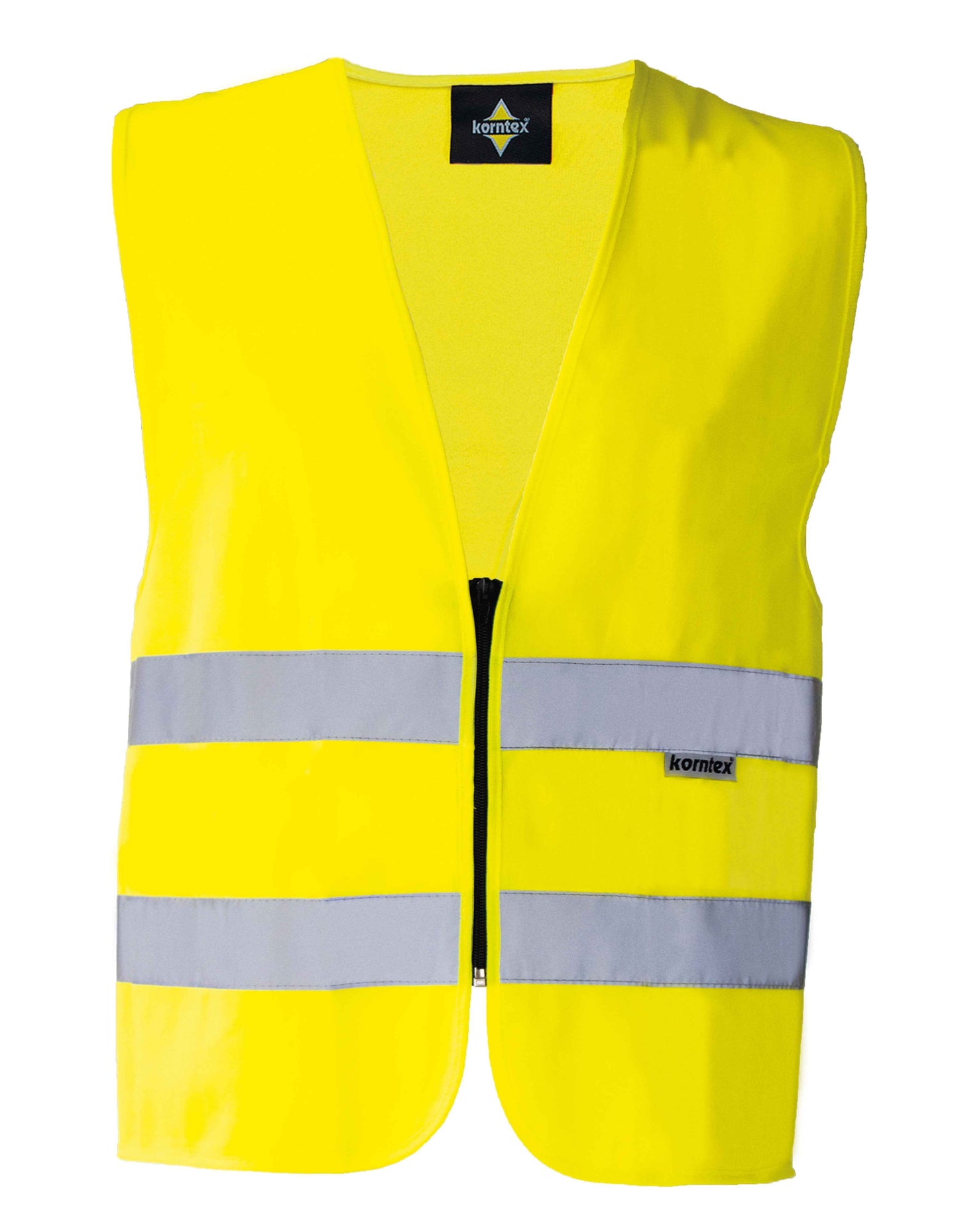 Hi-Vis Safety Vest Cologne With Front Zipper - KX217