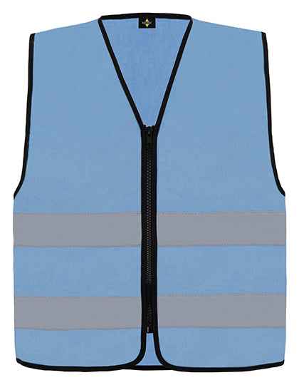 Hi-Vis Safety Vest Cologne With Front Zipper - KX217