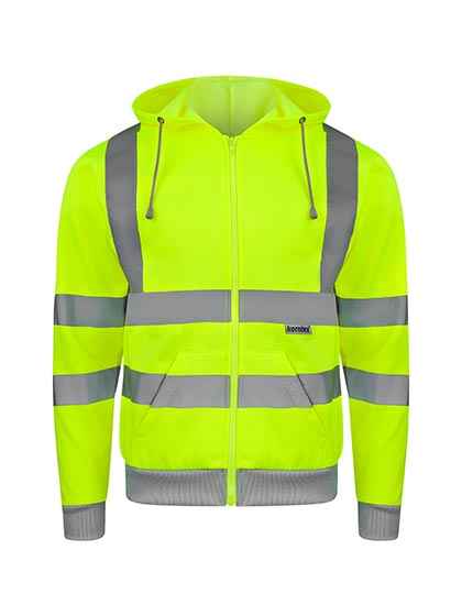 Hi-Vis Workwear Hooded Sweat-Jacket Galway - KX422