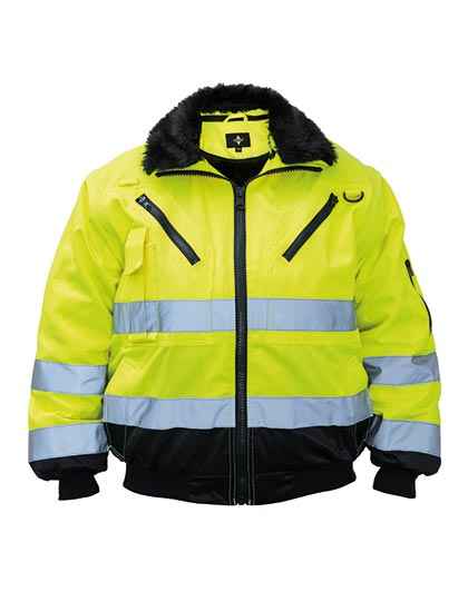 Robust 4-in-1 Hi-Vis Pilot Jacket Oslo - KX809S