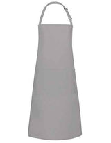 Latzschürze Basic mit Tasche und Schnalle - KY044