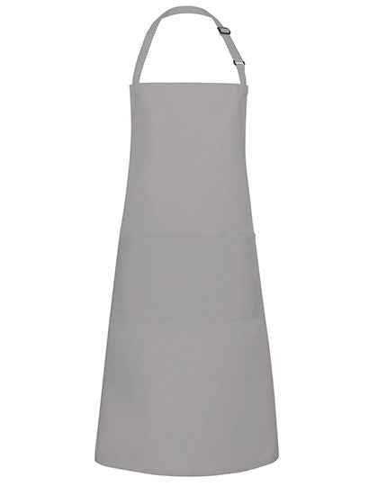 Latzschürze Basic mit Tasche und Schnalle - KY044
