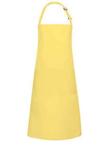 Latzschürze Basic mit Tasche und Schnalle - KY044