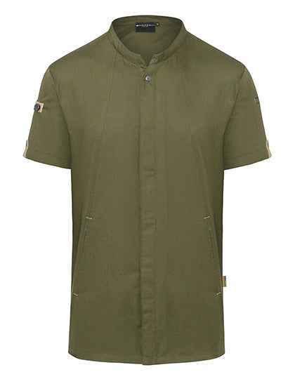Kurzarm Kochjacke Green-Generation - KY052