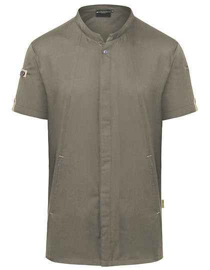 Kurzarm Kochjacke Green-Generation - KY052