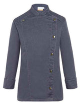 Damen Kochjacke Jeans-Style - KY053