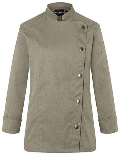 Damen Kochjacke Jeans-Style - KY053