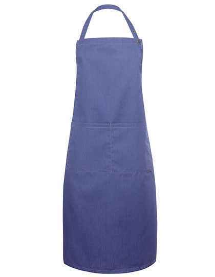Latzschürze Jeans-Style mit Tasche - KY100