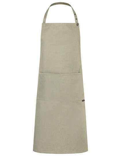 Latzschürze Jeans-Style mit Tasche - KY100
