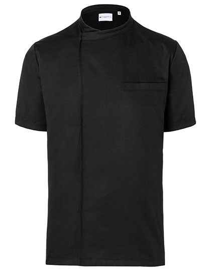 Kurzarm Überwurf-Kochhemd Basic - KY122