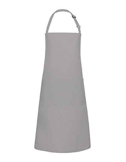 Übergrößen Latzschürze Basic mit Schnalle und Tasche - KY133
