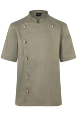 Kurzarm Kochjacke Jeans-Style - KY150