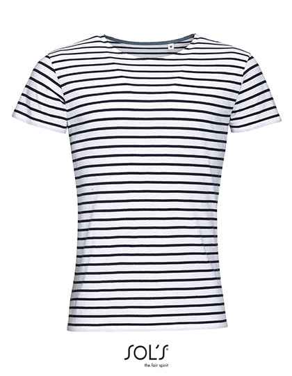 Men´s Round Neck Striped T-Shirt Miles - L01398