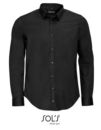 Men´s Long Sleeve Stretch Shirt Blake - L01426