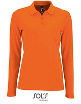 Women´s Long-Sleeve Piqué Polo Shirt Perfect - L02083