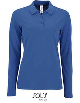 Women´s Long-Sleeve Piqué Polo Shirt Perfect - L02083