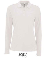 Women´s Long-Sleeve Piqué Polo Shirt Perfect - L02083