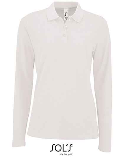 Women´s Long-Sleeve Piqué Polo Shirt Perfect - L02083