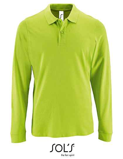 Men´s Long-Sleeve Piqué Polo Shirt Perfect - L02087