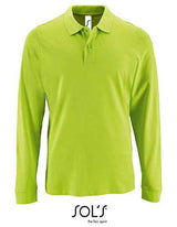 Men´s Long-Sleeve Piqué Polo Shirt Perfect - L02087