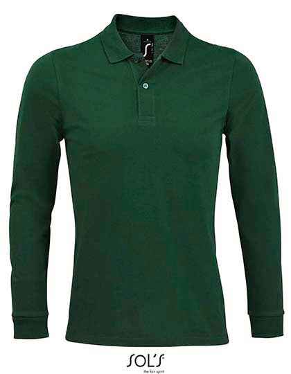 Men´s Long-Sleeve Piqué Polo Shirt Perfect - L02087