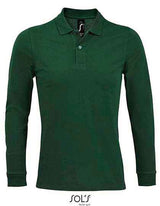 Men´s Long-Sleeve Piqué Polo Shirt Perfect - L02087
