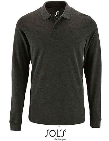 Men´s Long-Sleeve Piqué Polo Shirt Perfect - L02087