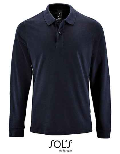 Men´s Long-Sleeve Piqué Polo Shirt Perfect - L02087