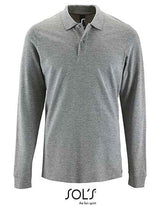 Men´s Long-Sleeve Piqué Polo Shirt Perfect - L02087