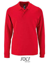 Men´s Long-Sleeve Piqué Polo Shirt Perfect - L02087