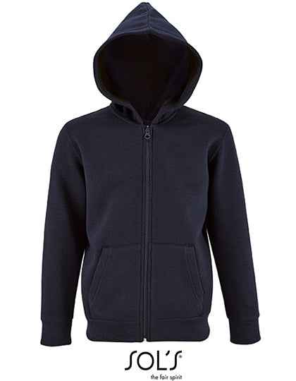 Kids´ Zip Hoodie Stone - L02092